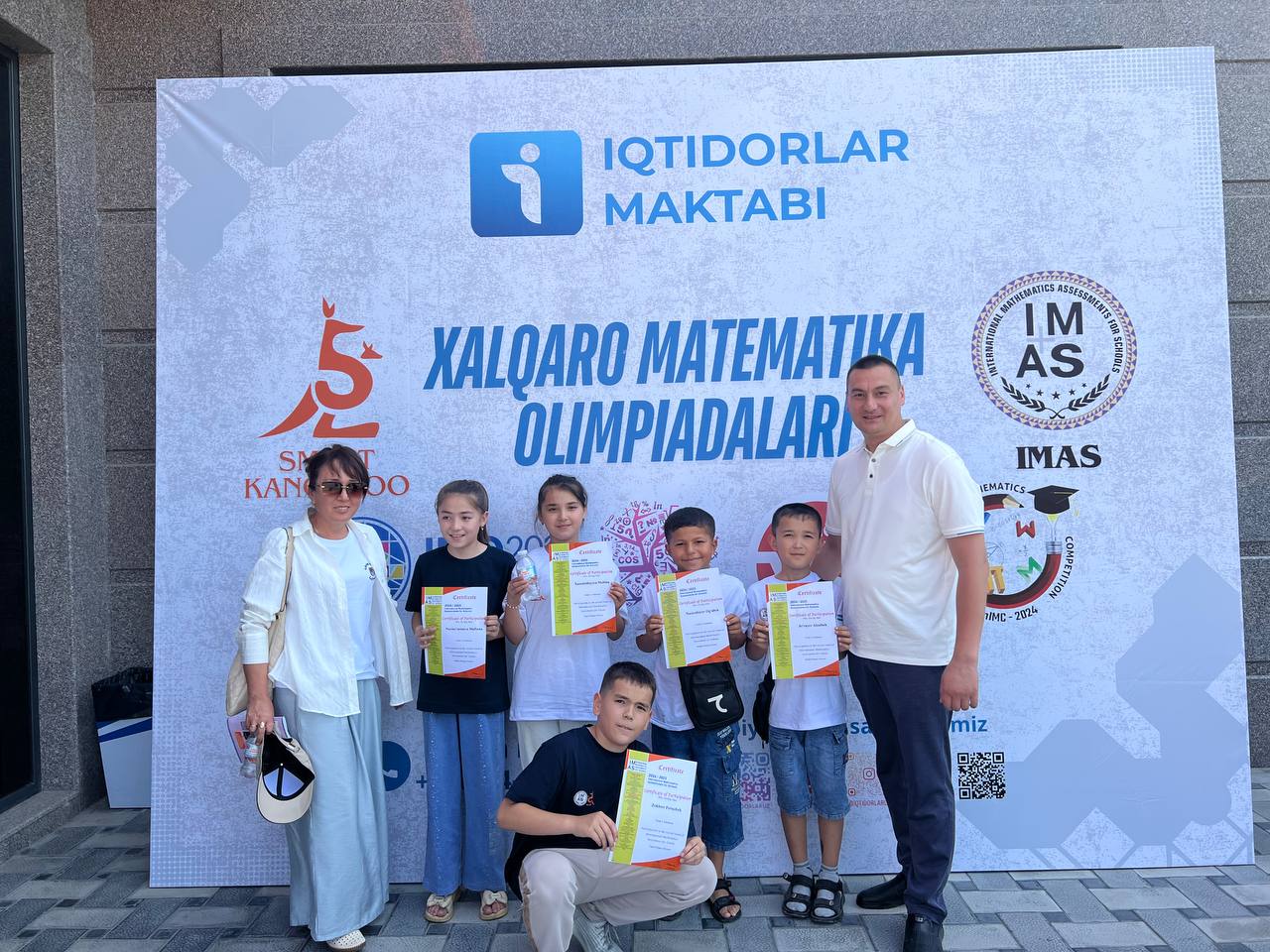 Hippo va IMAS XALQARO OLIMPIADASIDA O'quvchilarimiz qatnashmoqda